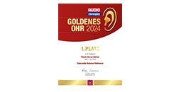 Urkunde Goldenes Ohr 2024 stereoplay