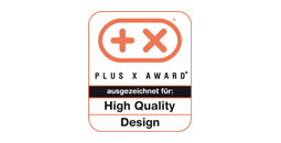 Plus X - High Quality Design award